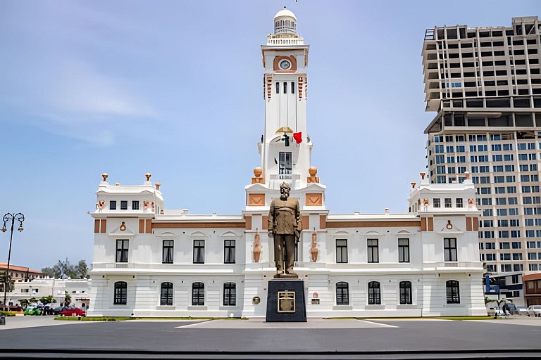 La Escondida, centro histórico