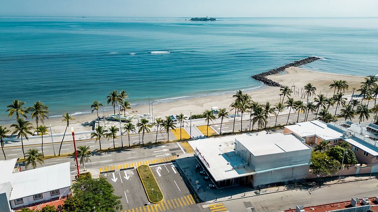 Penthouse de lujo frente al mar